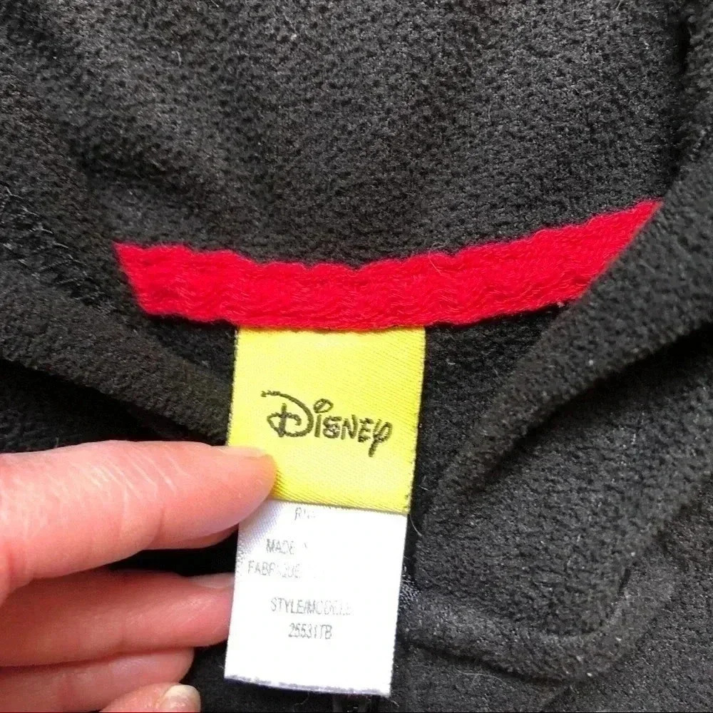 Mickey Mouse Footed Onesie Size 2T With Hood - Picture 9 of 16